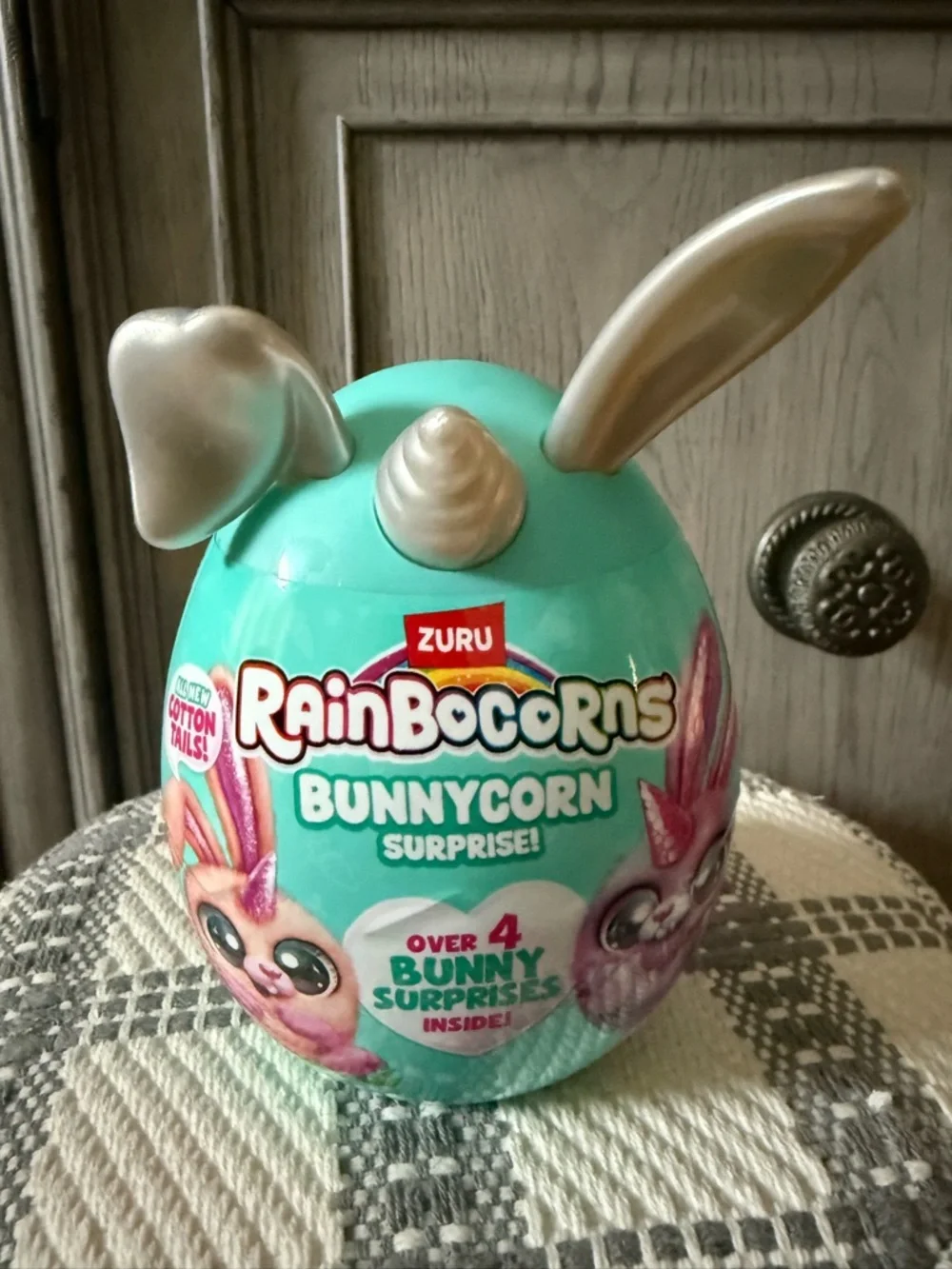 ZURU Rainbocorns Bunnycorn Surprise Egg - Teal with Gold Accents